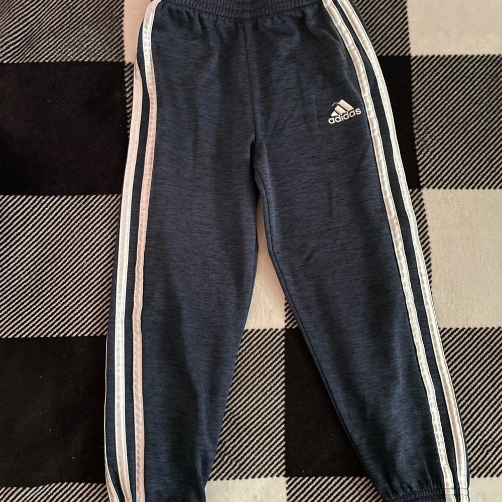 Adidas Kids Blue Track Pants